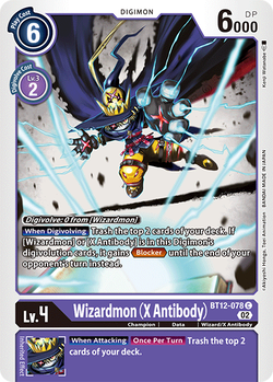 Wizardmon (X Antibody) BT12-078