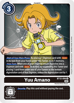 Yuu Amano BT12-094 image