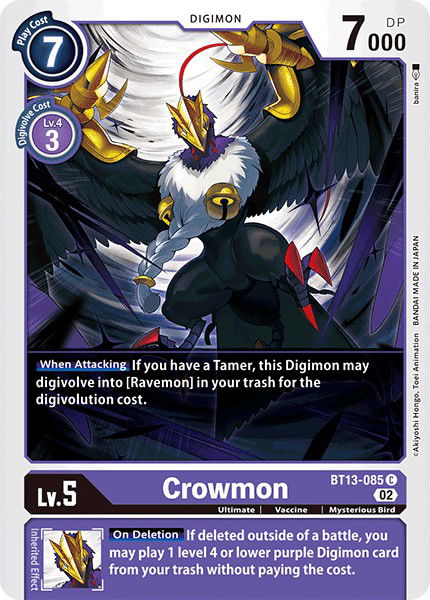 Crowmon BT13-085 Crop image Wallpaper