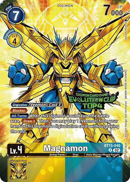 Magnamon BT13-040 Crop image Wallpaper