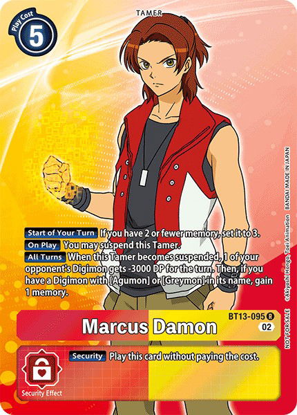 Marcus Damon BT13-095 Crop image Wallpaper