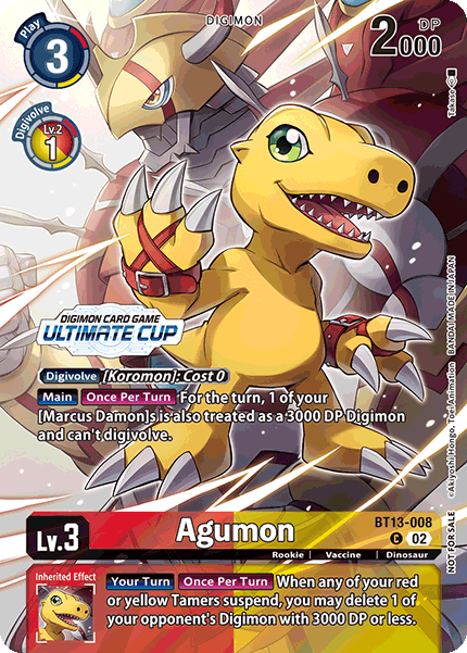 Agumon BT13-008 Full hd image