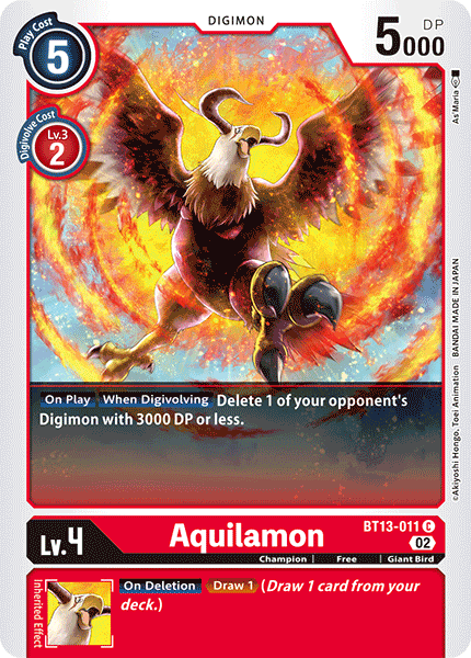 Aquilamon BT13-011 Full hd image