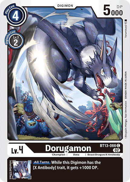 Dorugamon BT13-066 Full hd image