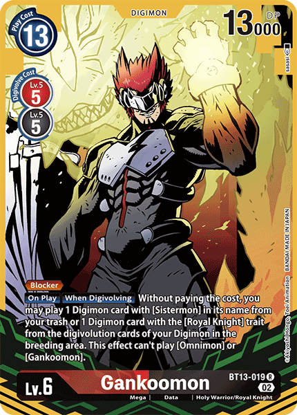 Gankoomon BT13-019 Full hd image