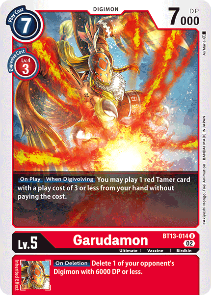 Garudamon BT13-014 Full hd image