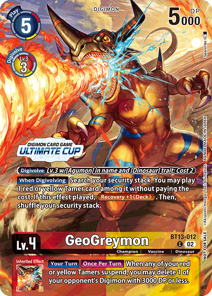 GeoGreymon BT13-012 Full hd image