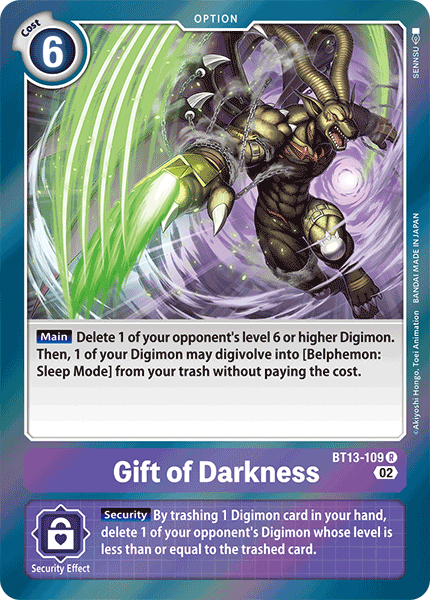 Gift of Darkness BT13-109 Full hd image