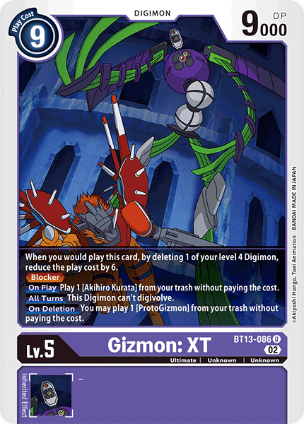 Gizmon: XT BT13-086 Full hd image