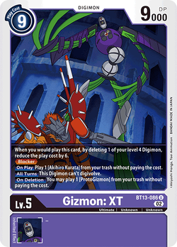 Gizmon: XT BT13-086