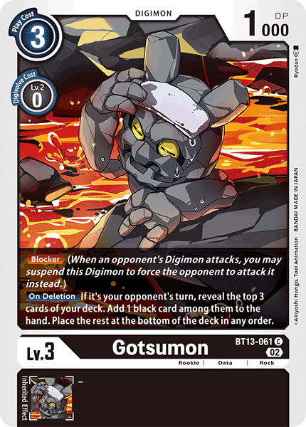 Gotsumon BT13-061 Full hd image