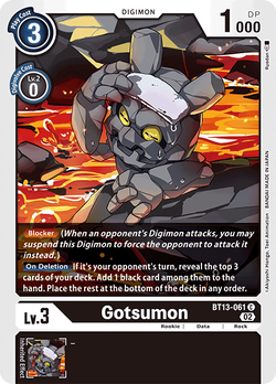 Gotsumon BT13-061