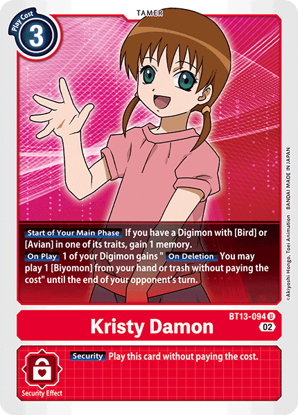 Kristy Damon BT13-094 Full hd image