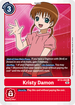 Kristy Damon BT13-094