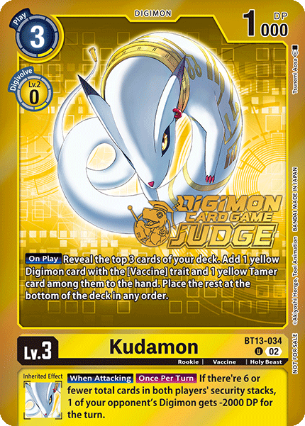 Kudamon BT13-034 Full hd image