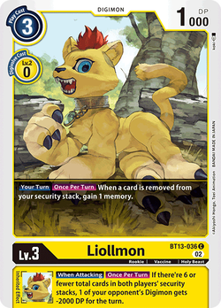 Liollmon BT13-036 image