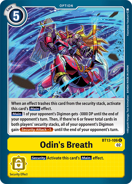 Odin's Breath BT13-106 Full hd image