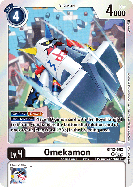 Omekamon BT13-093 Full hd image