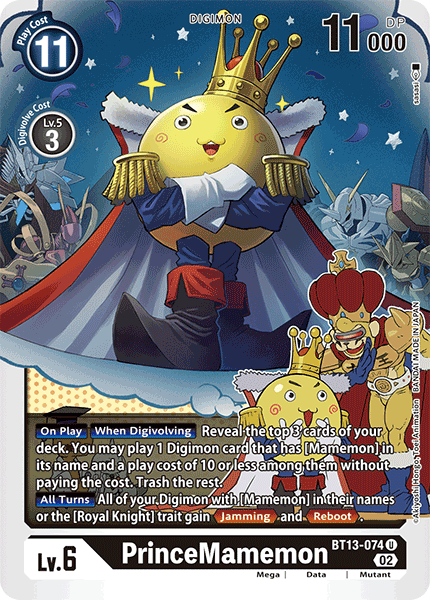 PrinceMamemon BT13-074 Full hd image