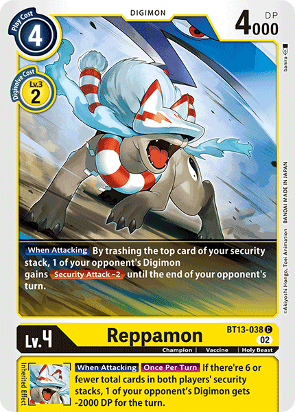 Reppamon BT13-038 Full hd image