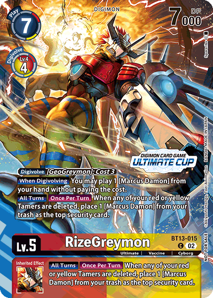 RizeGreymon BT13-015 Full hd image