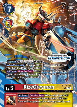 RizeGreymon BT13-015 image