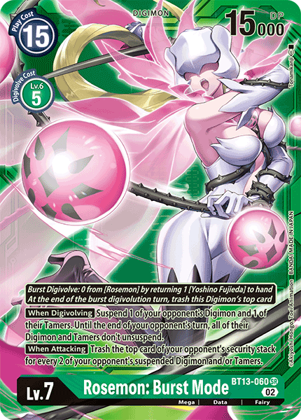 Rosemon: Burst Mode BT13-060 Full hd image