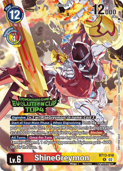 ShineGreymon BT13-018 image