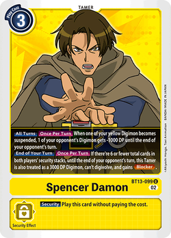 Spencer Damon BT13-099