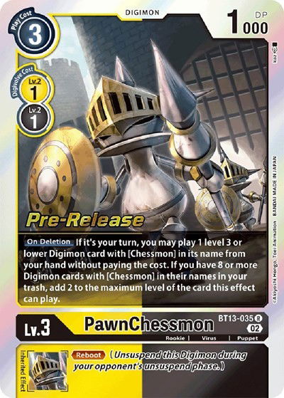 PawnChessmon - BT13-035 Crop image Wallpaper