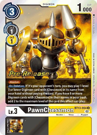 PawnChessmon - BT13-064 Crop image Wallpaper