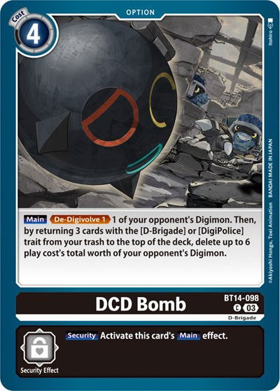 DCD Bomb Crop image Wallpaper