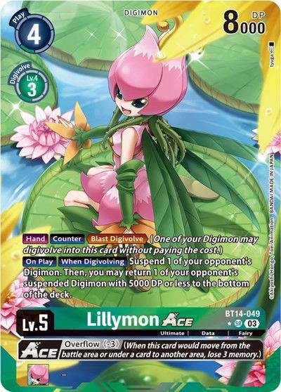 Lillymon ACE Crop image Wallpaper