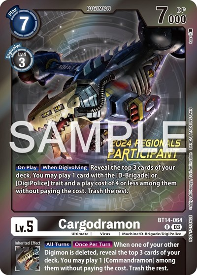 Cargodramon Full hd image