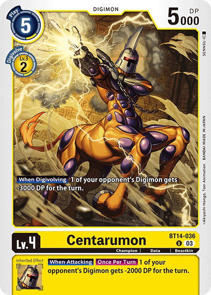 Centarumon BT14-036 Crop image Wallpaper