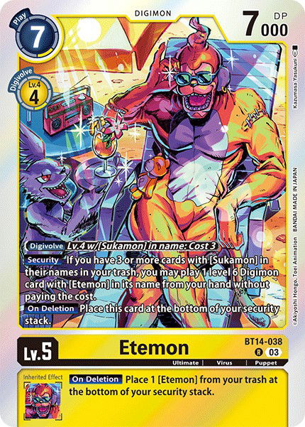 Etemon BT14-038 Crop image Wallpaper