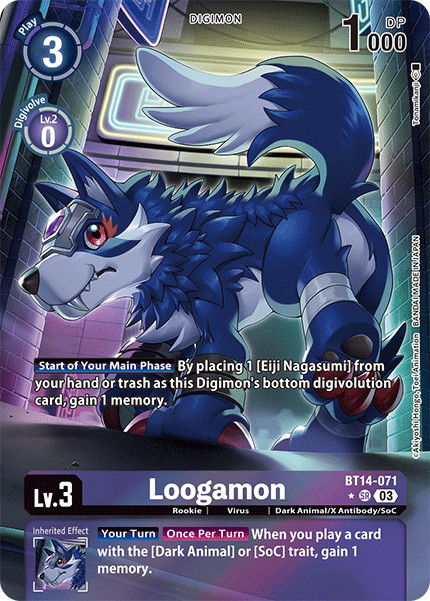 Loogamon BT14-071 Crop image Wallpaper