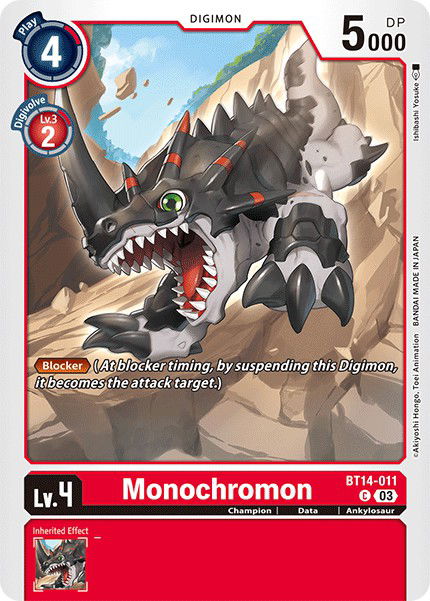 Monochromon BT14-011 Crop image Wallpaper