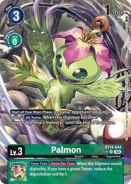 Palmon BT14-044 Crop image Wallpaper