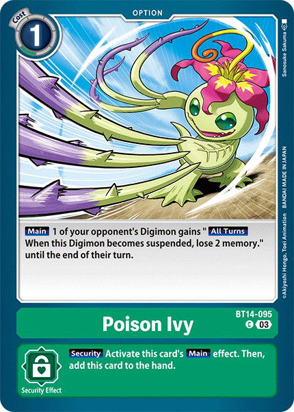 Poison Ivy BT14-095 Crop image Wallpaper