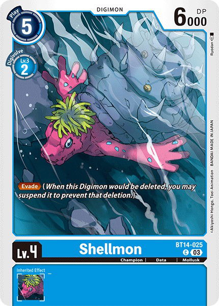 Shellmon BT14-025 Crop image Wallpaper