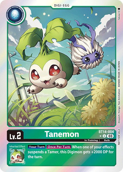 Tanemon BT14-004 Crop image Wallpaper