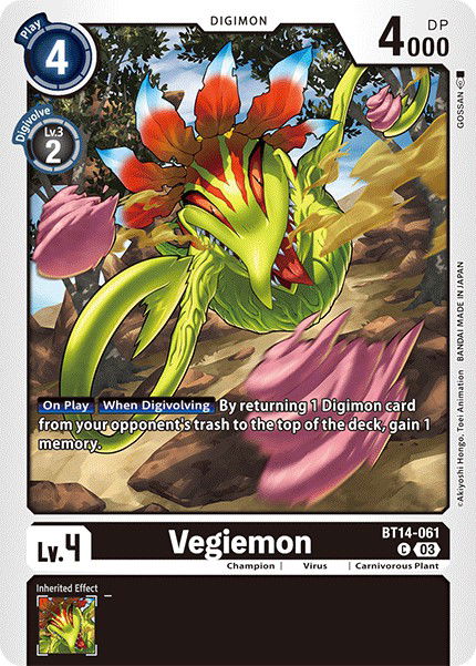 Vegiemon BT14-061 Crop image Wallpaper