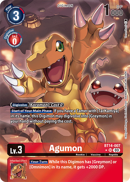 Agumon BT14-007 Full hd image