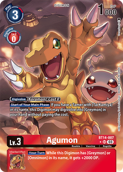 Agumon BT14-007