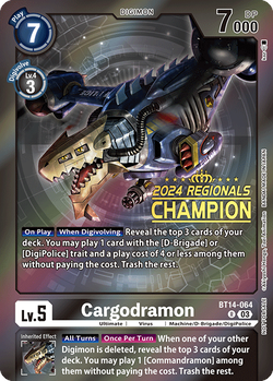 Cargodramon BT14-064