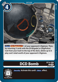 DCD Bomb BT14-098 image