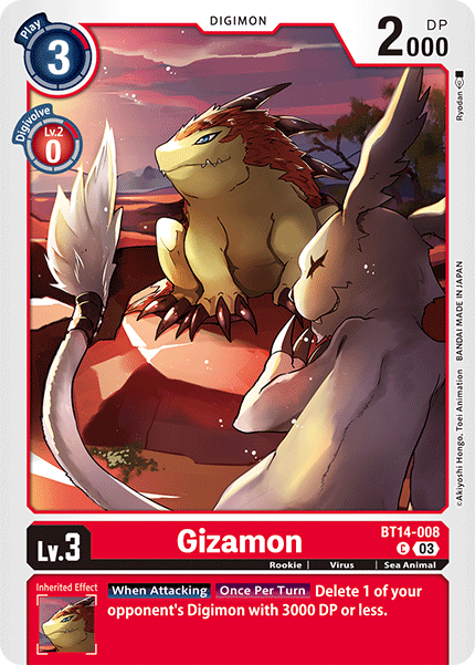 Gizamon BT14-008 Full hd image