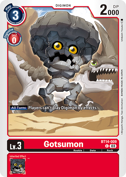 Gotsumon BT14-009 Full hd image