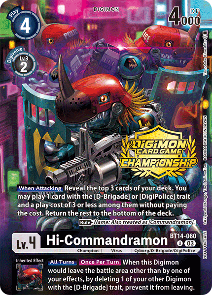 Hi-Commandramon BT14-060 Full hd image